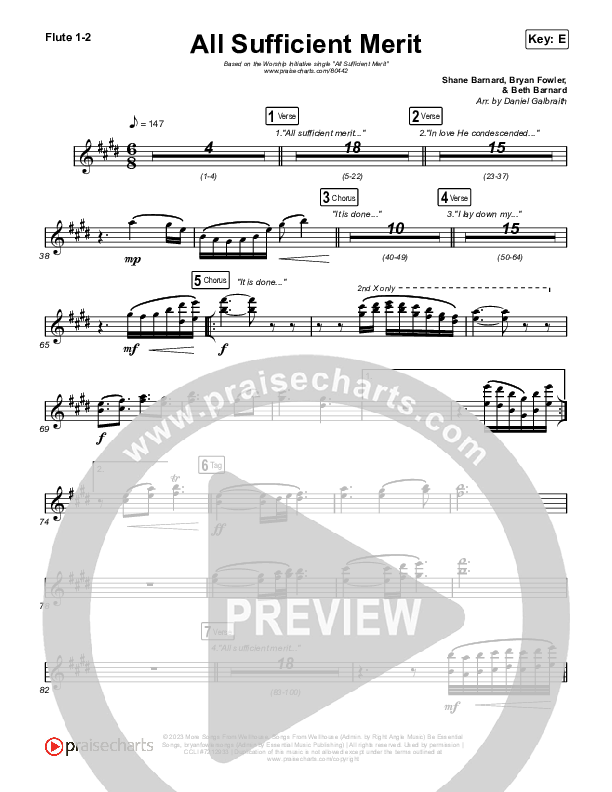 All Sufficient Merit Wind Pack (The Worship Initiative / Bethany Barnard)