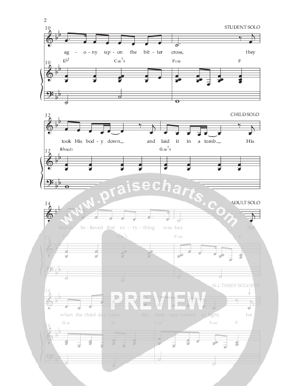 Risen (Choral Anthem SATB) Anthem (SATB/Piano) (Lifeway Choral / Arr. Craig Adams / Arr. Ken Barker / Arr. Danny Zaloudik)