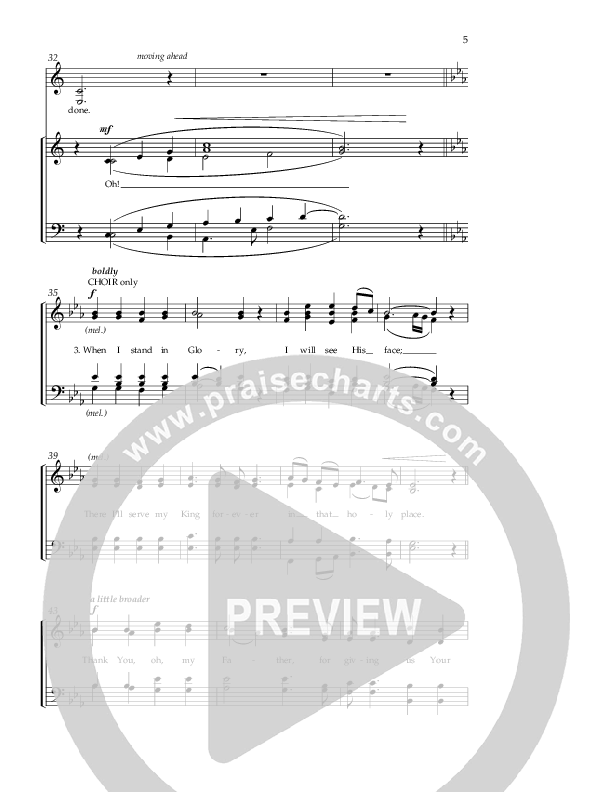 There Is A Redeemer (Choral Anthem SATB) Anthem (SATB/Piano) (Lifeway Choral / Arr. David Hamilton)