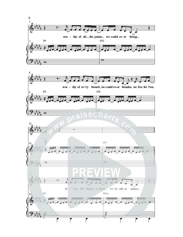 Build My Life (Choral Anthem SATB) Anthem (SATB/Piano) (Word Music / Arr. Cliff Duren)