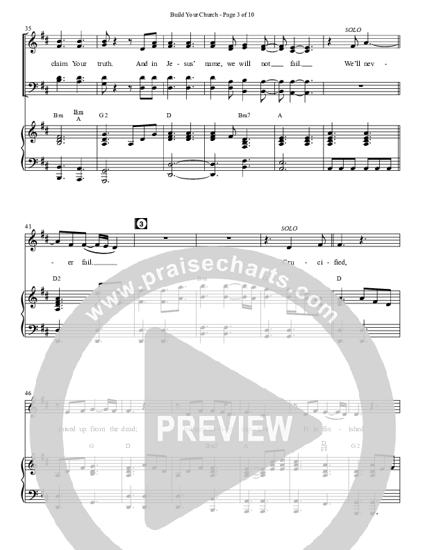 Build Your Church (Choral Anthem SATB) Anthem (SATB/Piano) (Semsen Music / Arr. Cliff Duren)