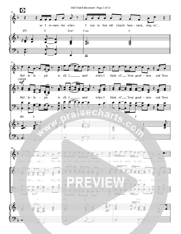 Old Church Basement (Choral Anthem SATB) Anthem (SATB/Piano) (Semsen Music / Arr. Cliff Duren)