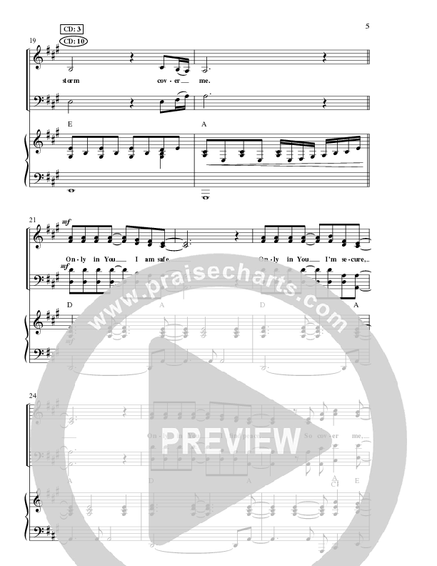 Cover Me (Choral Anthem SATB) Anthem (SATB/Piano) (Lillenas Choral / Arr. Dave Clark / Orch. David Clydesdale)