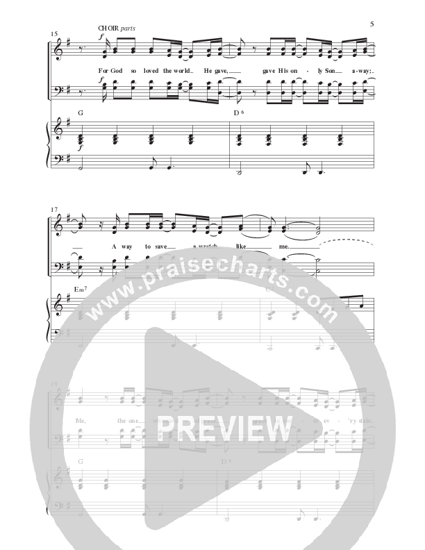 Even Me (Choral Anthem SATB) Anthem (SATB/Piano) (Lillenas Choral / Arr. Cliff Duren)