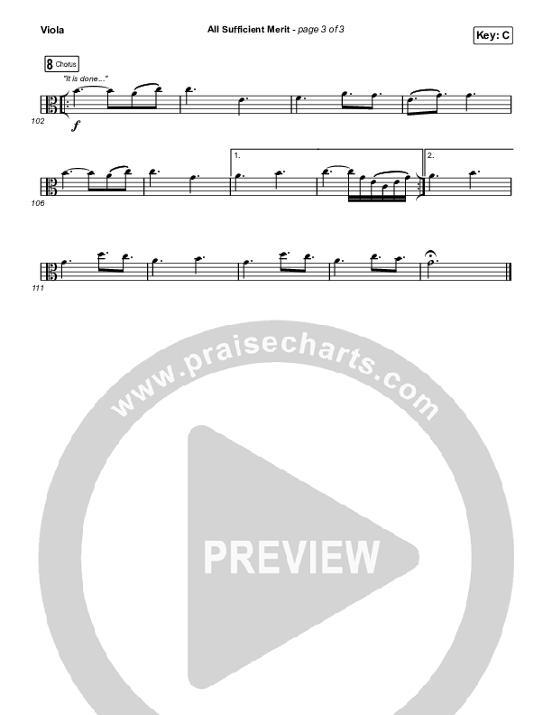 All Sufficient Merit (Live) Viola (Shane & Shane)