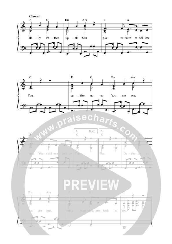Neighborheart Lead Sheet Melody (Citizens)