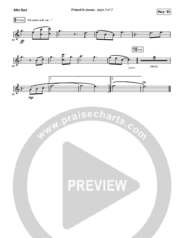 Friend In Jesus (Worship Choir/SAB) Sax Pack (CAIN / Arr. Phil Nitz)