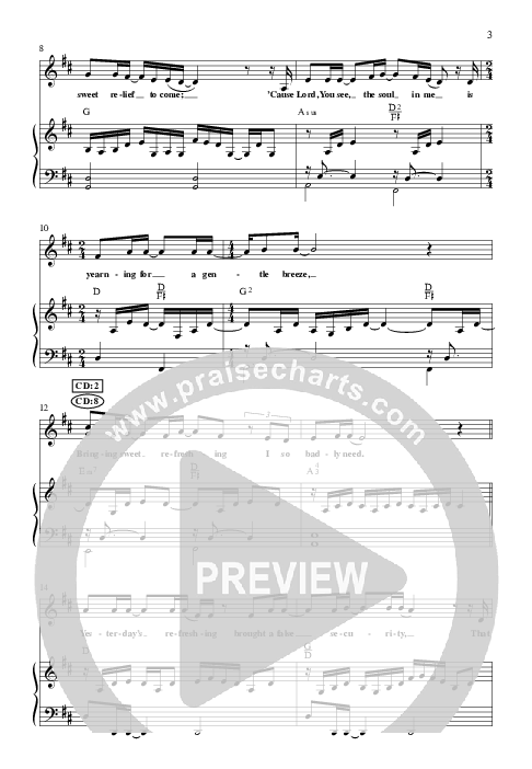 Gentle Breeze (Choral Anthem SATB) Anthem (SATB/Piano) (Lillenas Choral / Arr. Geron Davis / Arr. Bradley Knight)
