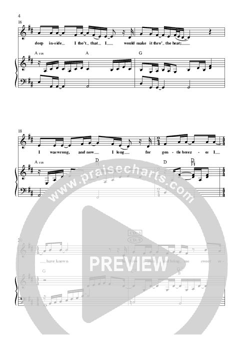 Gentle Breeze (Choral Anthem SATB) Anthem (SATB/Piano) (Lillenas Choral / Arr. Geron Davis / Arr. Bradley Knight)