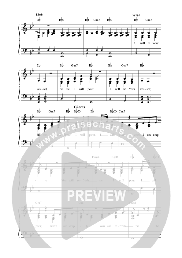 I Must Become Less Lead Sheet Melody (Mitch Wong)