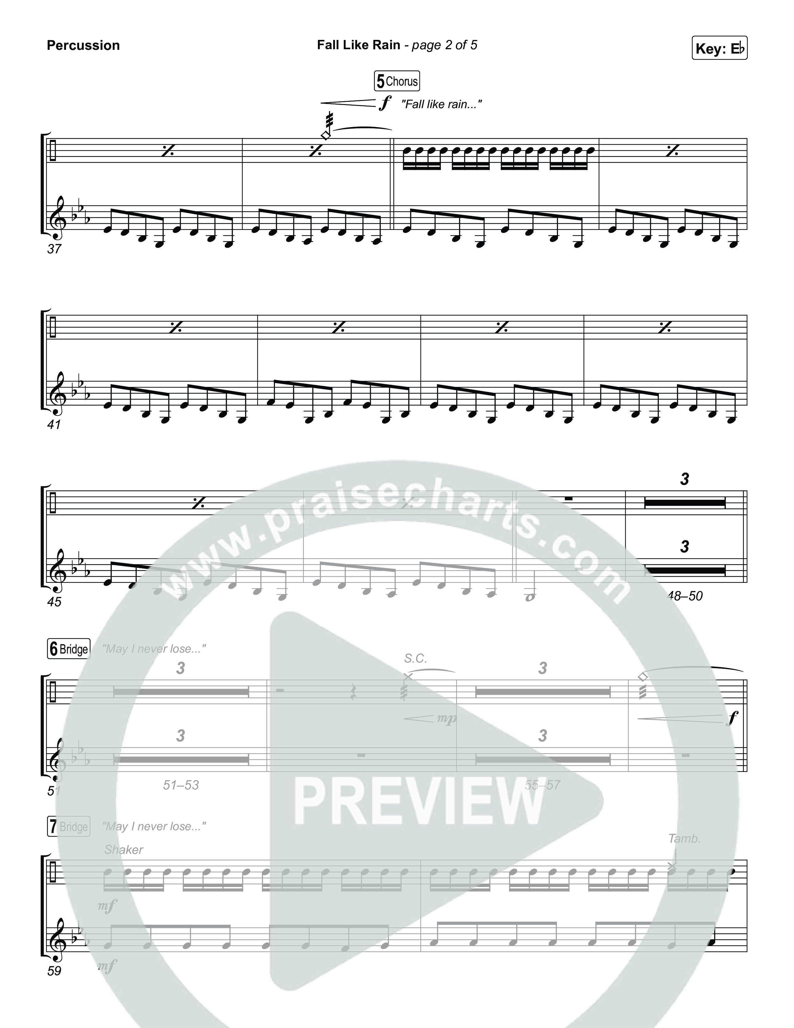 Fall Like Rain (Live From Passion 2023) Percussion (Passion / Rachel Halbach)