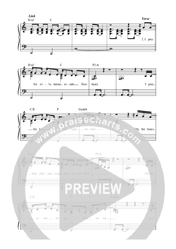 City Of God Lead Sheet Melody (Leeland)