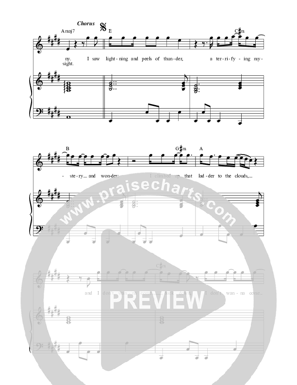 Jacob's Ladder Piano/Melody (Leeland / Rita Springer)