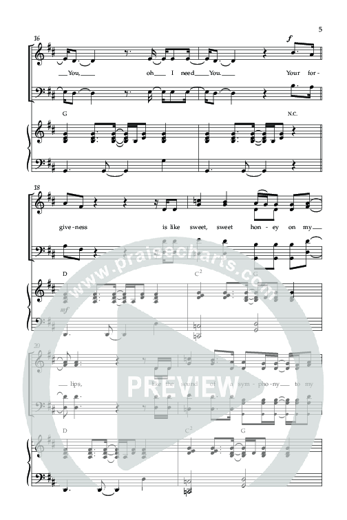 Holy Water (Choral Anthem SATB) Anthem (SATB/Piano) (Lifeway Choral / Arr. Dennis Allen)