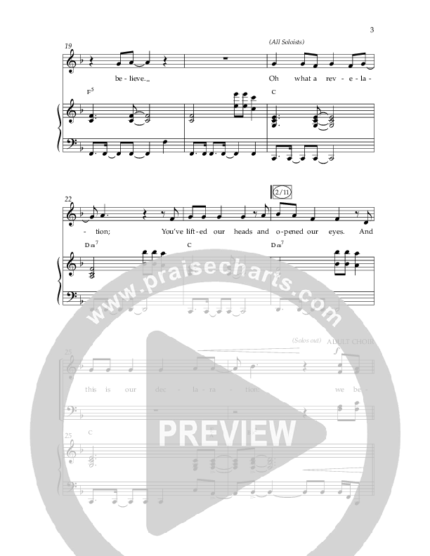 We Believe (Choral Anthem SATB) Anthem (SATB/Piano) (Lifeway Choral / Arr. Danny Zaloudik)