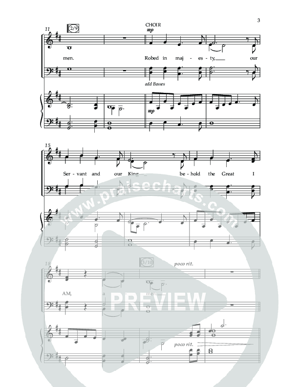 Soli Deo Gloria (Choral Anthem SATB) Anthem (SATB/Piano) (Lifeway Choral / Arr. Phillip Keveren)