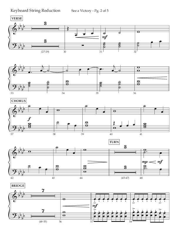 See A Victory (Choral Anthem SATB) String Reduction (Lifeway Choral / Arr. David Wise / Orch. David Shipps)