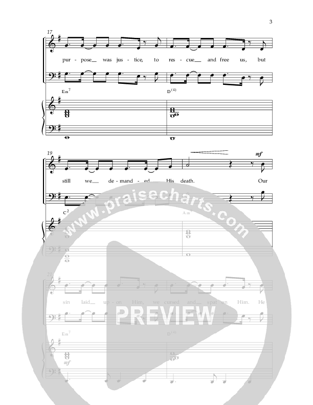 Ashes (Choral Anthem SATB) Anthem (SATB/Piano) (Lifeway Choral / Arr. Cliff Duren)