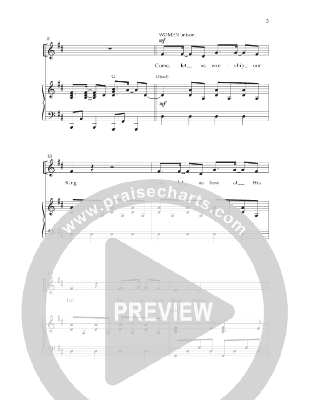 Great Things (Choral Anthem SATB) Anthem (SATB/Piano) (Lifeway Choral / Arr. Daniel Semsen)