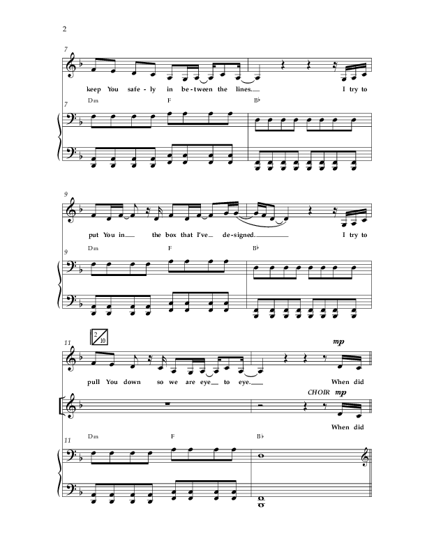 King Of The World (Choral Anthem SATB) Anthem (SATB/Piano) (Lifeway Choral / Arr. Bradley Knight)
