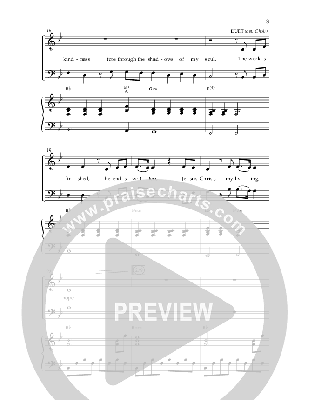 Living Hope (Choral Anthem SATB) Anthem (SATB/Piano) (Lifeway Choral / Arr. Craig Adams)