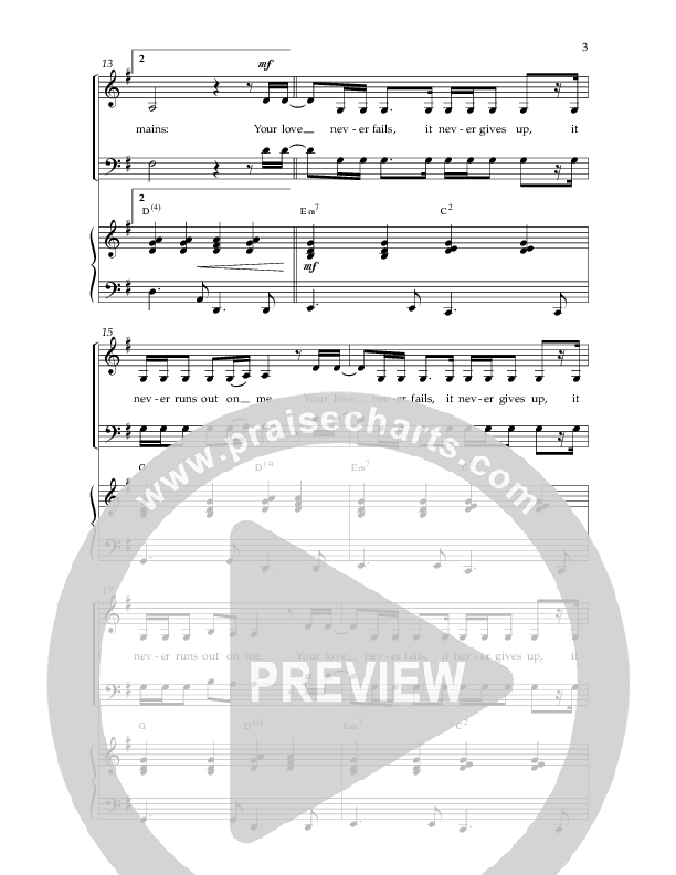 One Thing Remains (Choral Anthem SATB) Anthem (SATB/Piano) (Lifeway Choral / Arr. Charlie Sinclair / Orch. Dave Williamson)