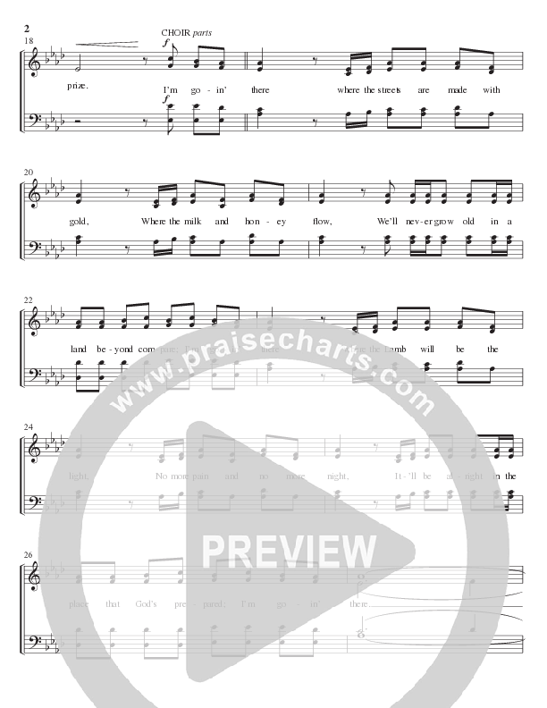 Going There (Choral Anthem SATB) Choir Vocals (SATB) (Lillenas Choral / Arr. Marty Hamby)