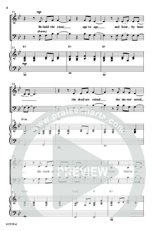 God You're So Good (Choral Anthem SATB) Anthem (SATB/Piano) (Word Music Choral / Arr. Jay Rouse)