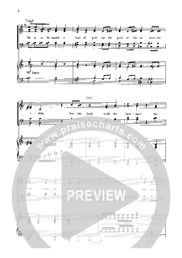 Declare His Glory (Choral Anthem SATB) Anthem (SATB/Piano) (John W. Peterson)