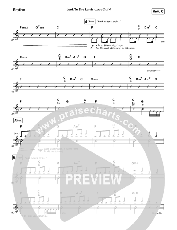 Look To The Lamb (Live) Rhythm Pack (Bryan & Katie Torwalt / Lindy Cofer / Jesus Culture)