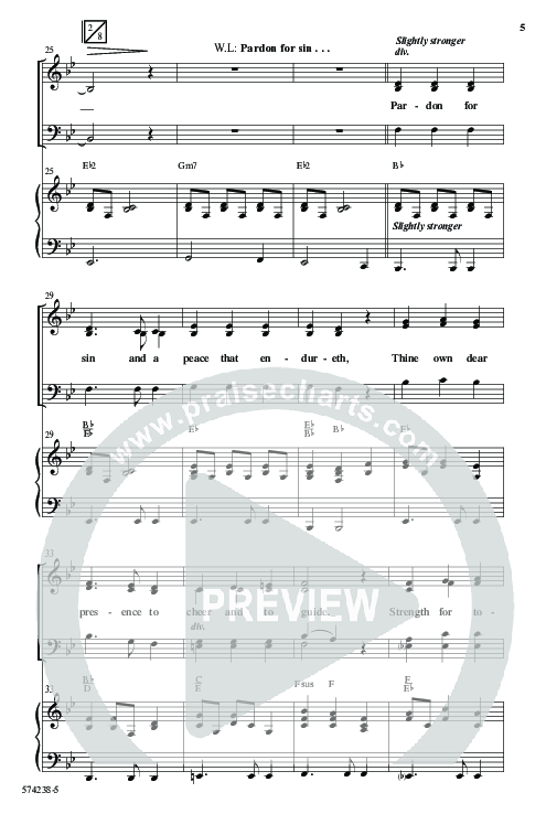 God's Faithfulness Medley with Great Is Thy Faithfulness, Faithful Lord, O God Our Help In Ages Past (Choral Anthem SATB) Anthem (SATB/Piano) (Word Music Choral / Arr. Cliff Duren)