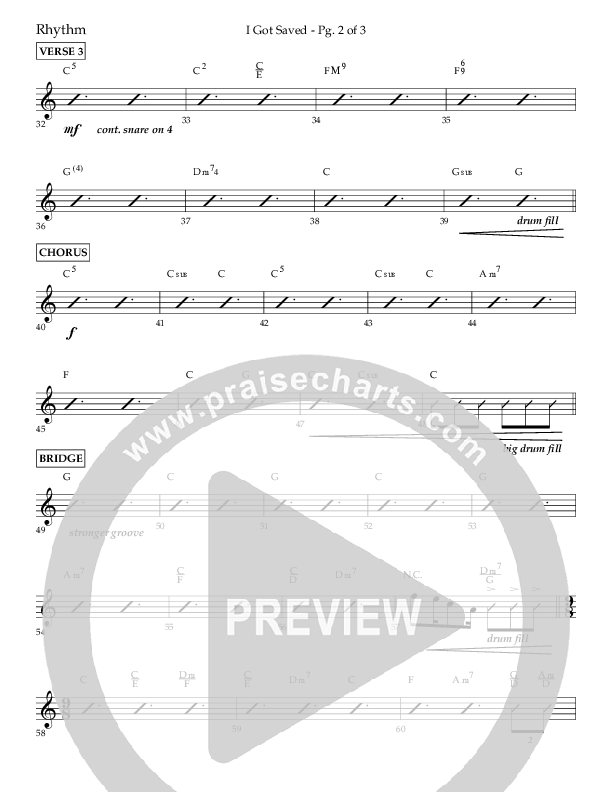 I Got Saved with Blessed Assurance Jesus Is Mine (Choral Anthem SATB) Lead Melody & Rhythm (Lifeway Choral / Arr. Christopher Phillips)