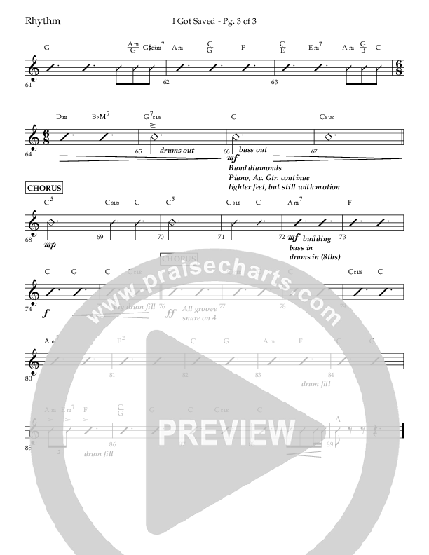 I Got Saved with Blessed Assurance Jesus Is Mine (Choral Anthem SATB) Lead Melody & Rhythm (Lifeway Choral / Arr. Christopher Phillips)