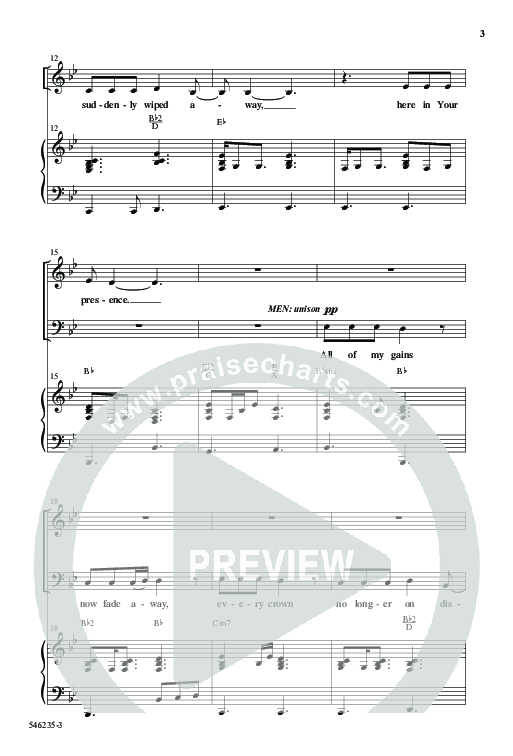 Here In Your Presence (Choral Anthem SATB) Anthem (SATB/Piano) (Word Music Choral / Arr. Tim Paul)