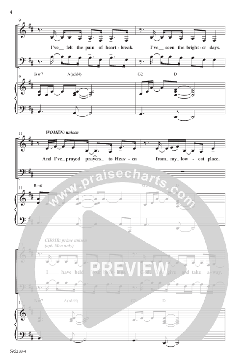 Hills And Valleys (Choral Anthem SATB) Anthem (SATB/Piano) (Word Music Choral / Arr. Cliff Duren)