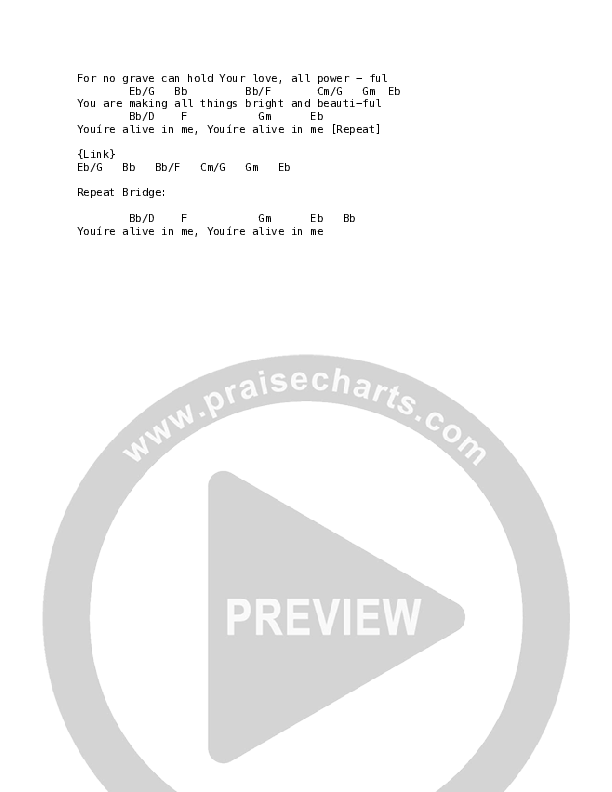 Burial Chord Chart (Mitch Wong / Hope Darst)