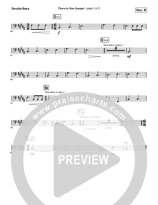 There Is One Gospel (Live) String Bass (CityAlight)