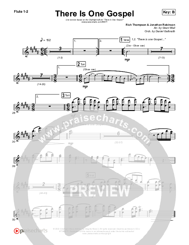 There Is One Gospel (Live) Wind Pack (CityAlight)