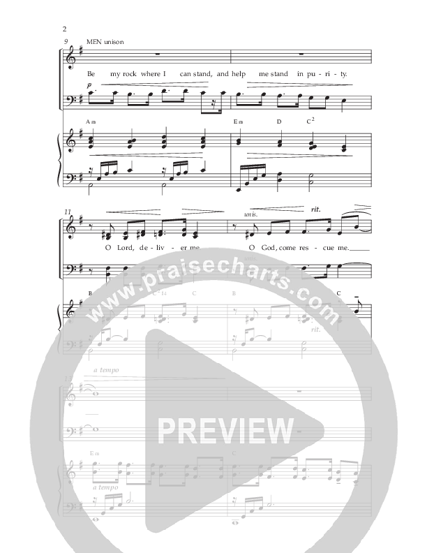 Refuge (Choral Anthem SATB) Anthem (SATB/Piano) (Lifeway Choral / Arr. Phillip Keveren)