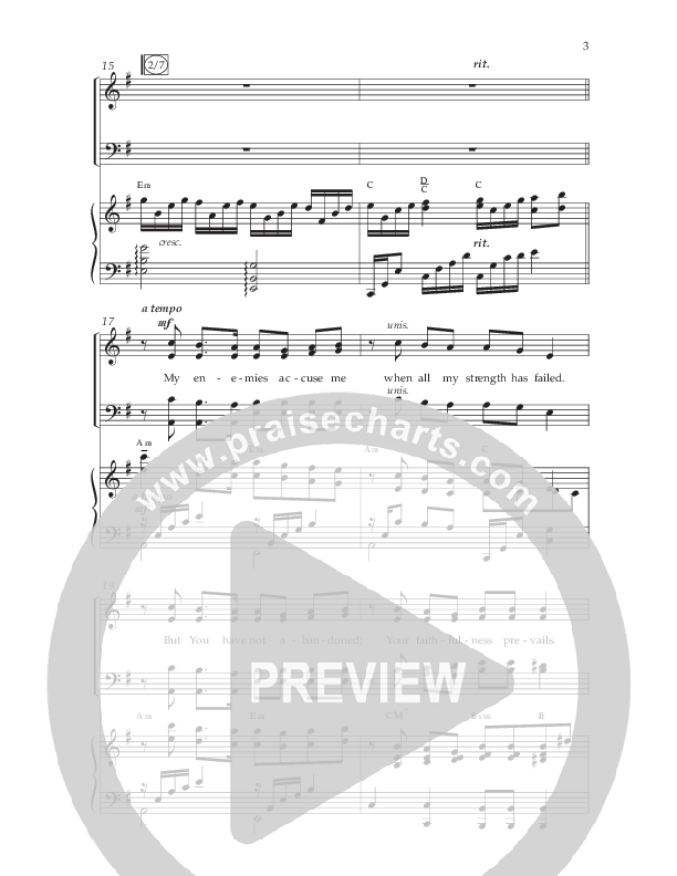 Refuge (Choral Anthem SATB) Anthem (SATB/Piano) (Lifeway Choral / Arr. Phillip Keveren)