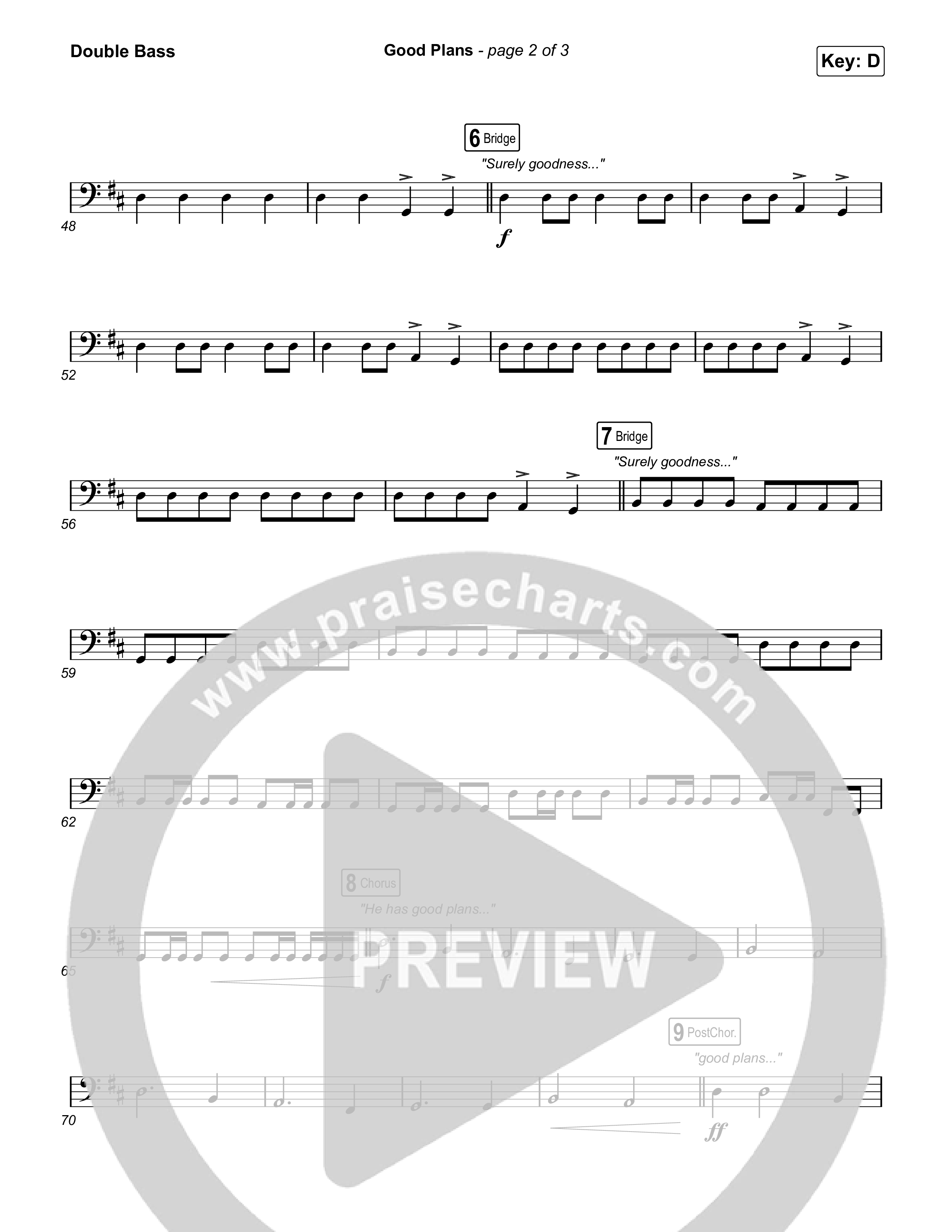 Good Plans Double Bass (Red Rocks Worship)