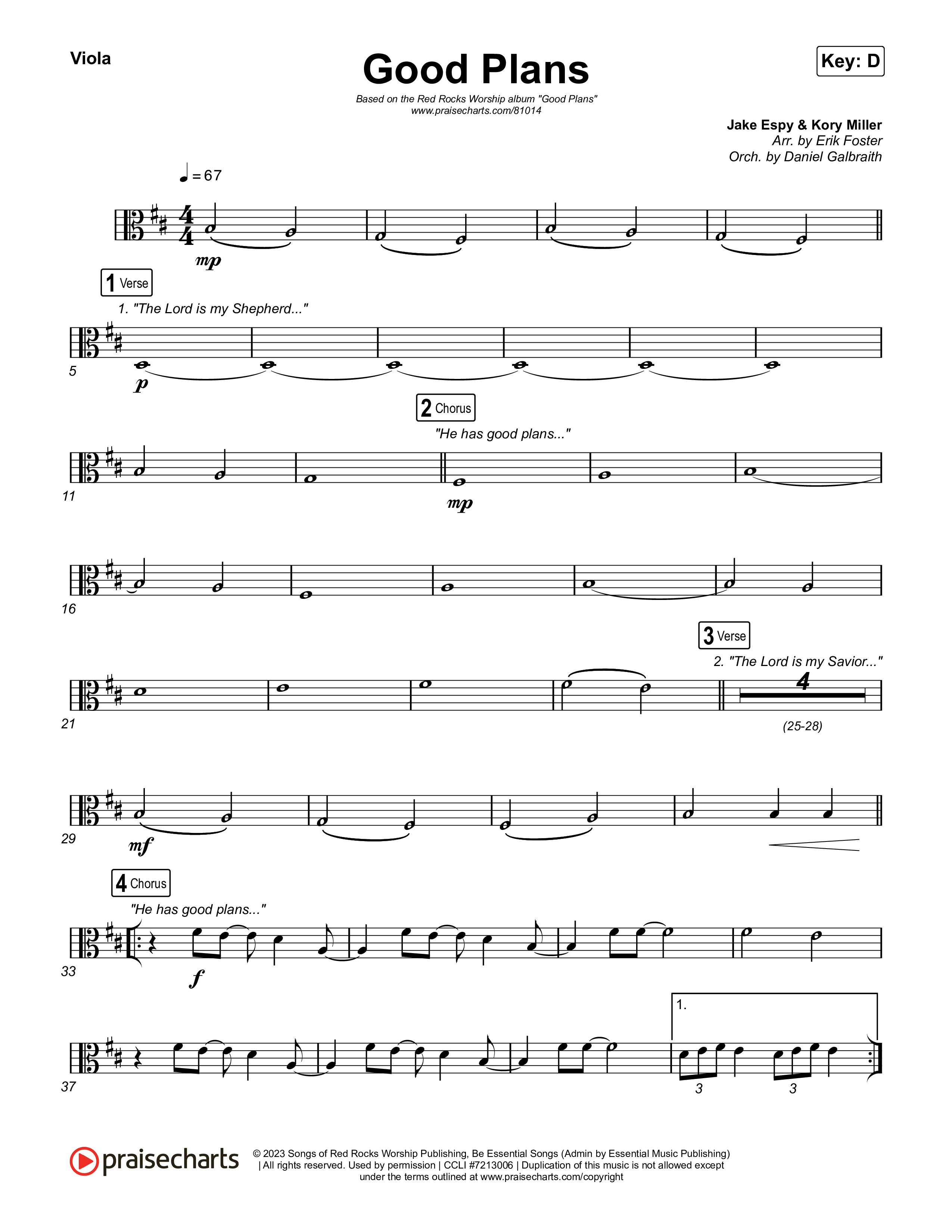 Good Plans Viola (Red Rocks Worship)