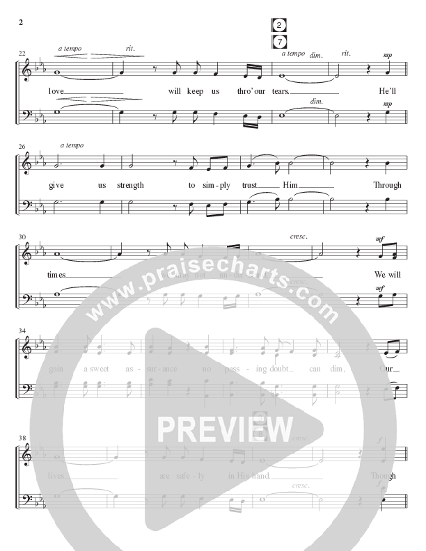 His Grace Is Greater (Choral Anthem SATB) Choir Vocals (SATB) (Lillenas Choral / Arr. Phil Nitz)