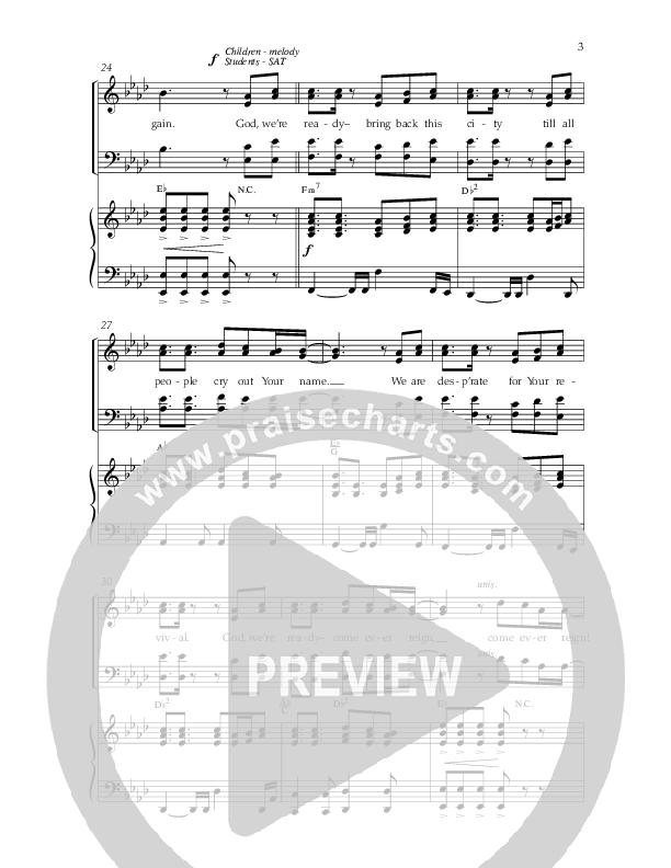 Come Ever Reign (Choral Anthem SATB) Anthem (SATB/Piano) (Lifeway Choral / Arr. John Bolin / Arr. Don Koch)