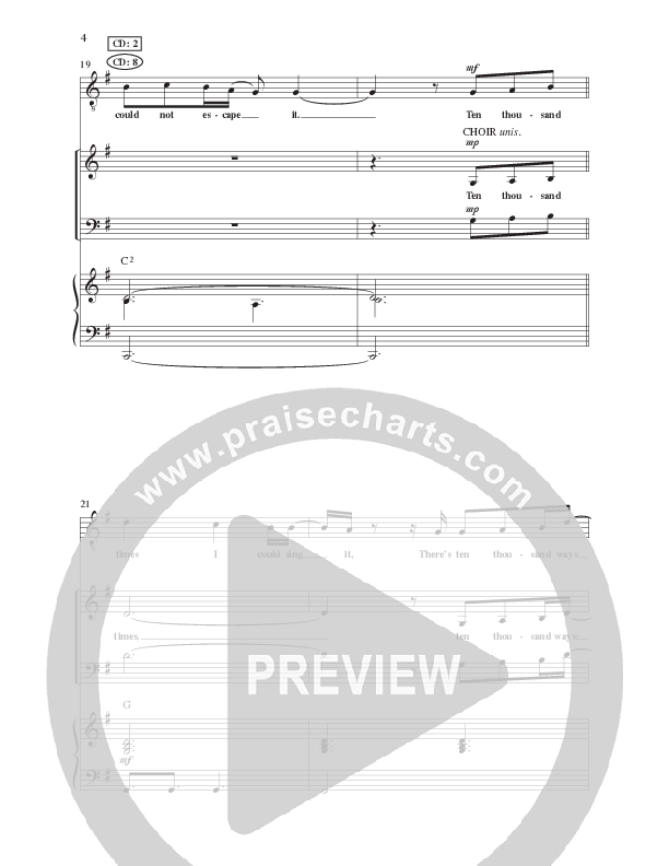 This Grace (Choral Anthem SATB) Anthem (SATB/Piano) (Lillenas Choral / Arr. Phil Nitz)