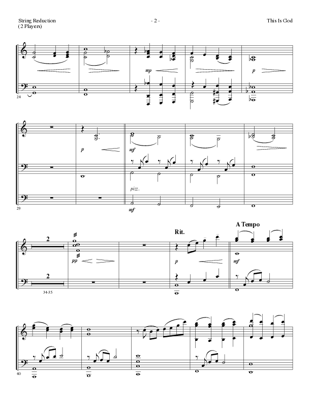 This Is God (Choral Anthem SATB) String Reduction (Lillenas Choral / Arr. Phillip Keveren)