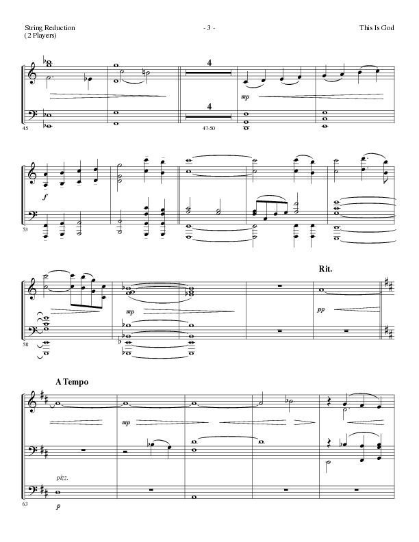 This Is God (Choral Anthem SATB) String Reduction (Lillenas Choral / Arr. Phillip Keveren)
