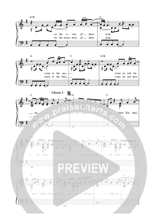 Invitacion Fountain (Live) Lead Sheet Melody (Vineyard Worship / Kyle Howard / Alexandria Faison)