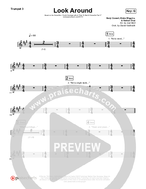 Look Around Trumpet 3 (Housefires / Cecily)