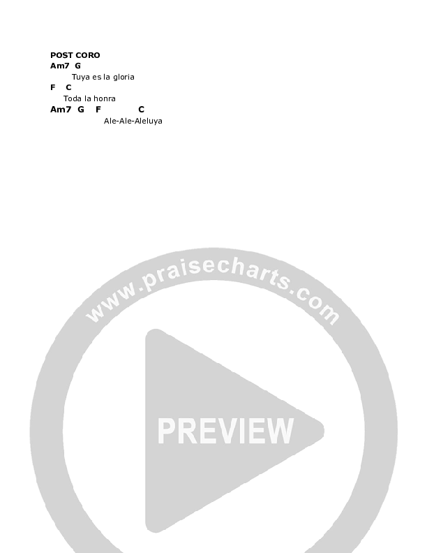 Damos Gracias Chord Chart (Lakepointe Music / Jose Fiorentino)